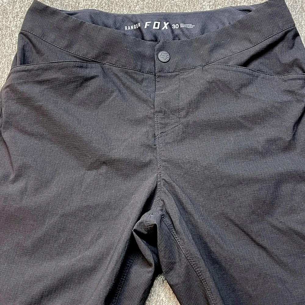 Fox Racing Ranger‎ Mens Black Mountain Bike MTB Shorts Size 30 Ripstop